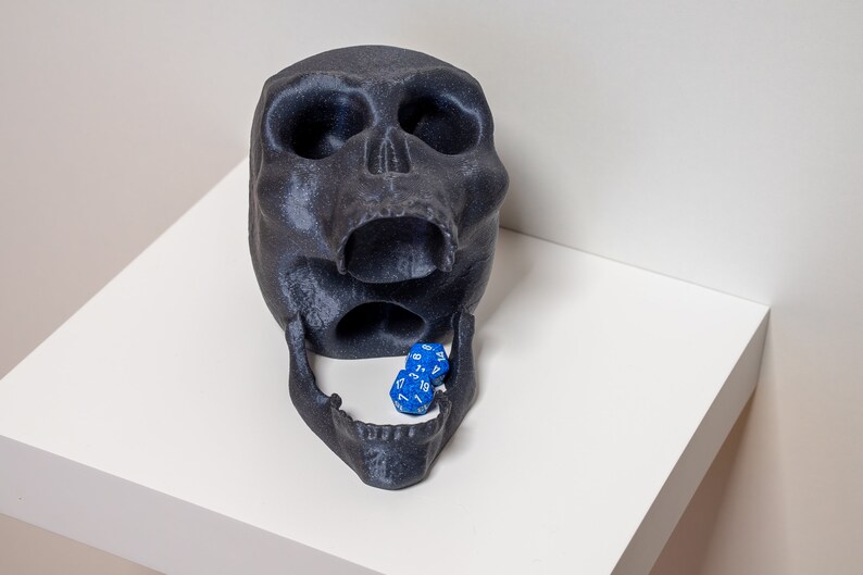 Skull Dice Tower Skull Shaped Dice Tower Available in Many Etsy