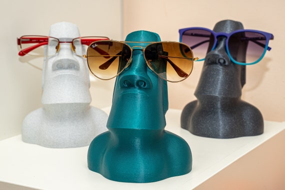 Soporte de gafas Moai Soporte de gafas y gafas de sol Moai de la