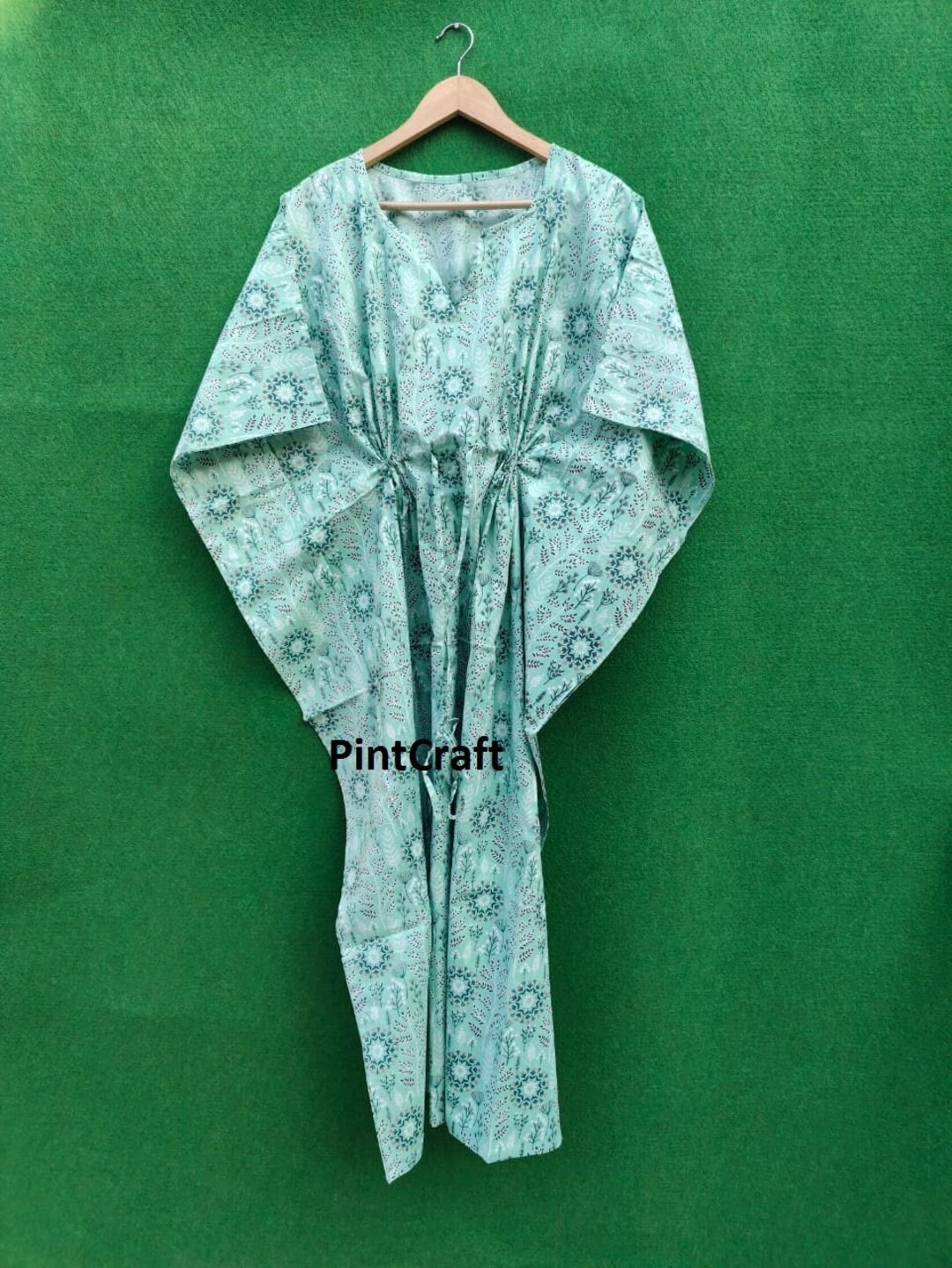 Indian Kaftan Cotton Maxi Caftan Long Caftan Dress for to Etsy