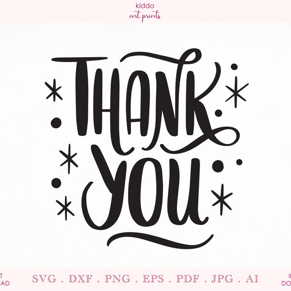 Thank You SVG, Gratitude SVG, Thank You Sign, Wedding Thank you SVG, Appreciate card, Printable, Thankful, Cricut Cutting File,Silhouette