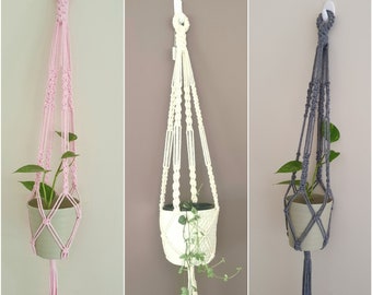 Macrame Plant Hanger,Pot Hanger,Gift For Mum,Gift For Plant Lover,Christmas Gift,Gift for her,Mother's Day Gift,Housewarming Gift,Home Decor