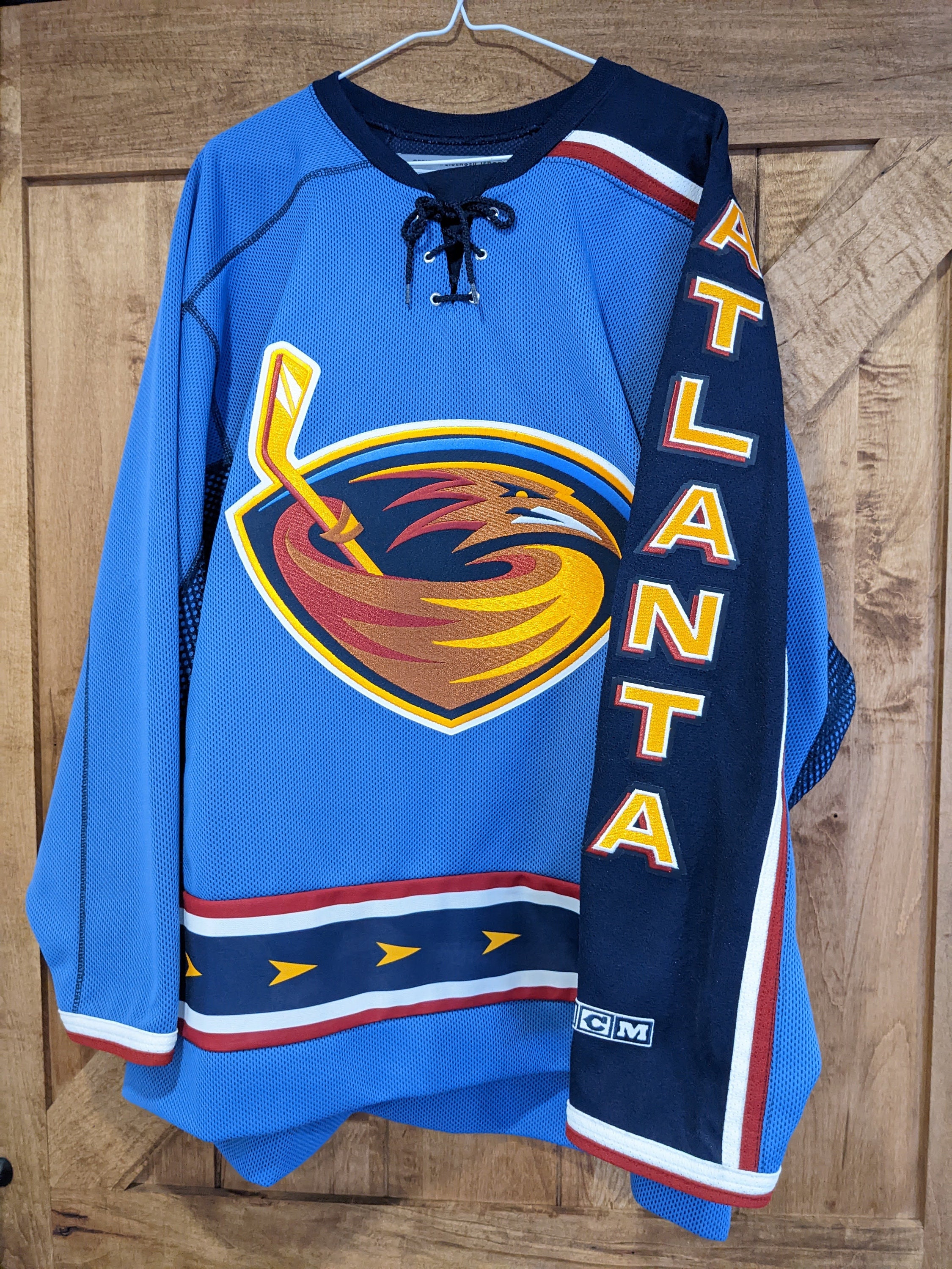 Atlanta Thrashers CCM Vintage NHL Hockey Jersey