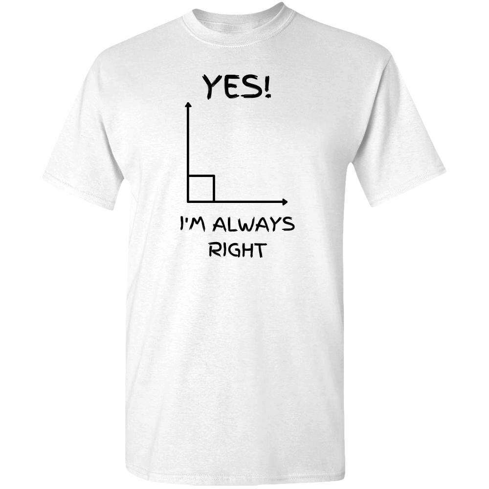 Yes I'm Always Right Math Teacher Shirt Math Teacher - Etsy UK