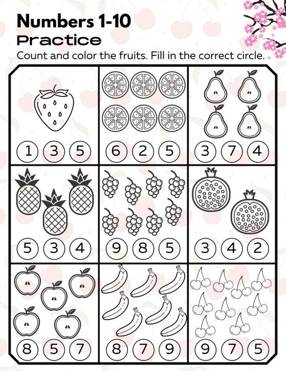 Pre-K Math Starter Kit: Printable Worksheets & Complete Workbooks