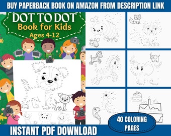 dot to dot book etsy