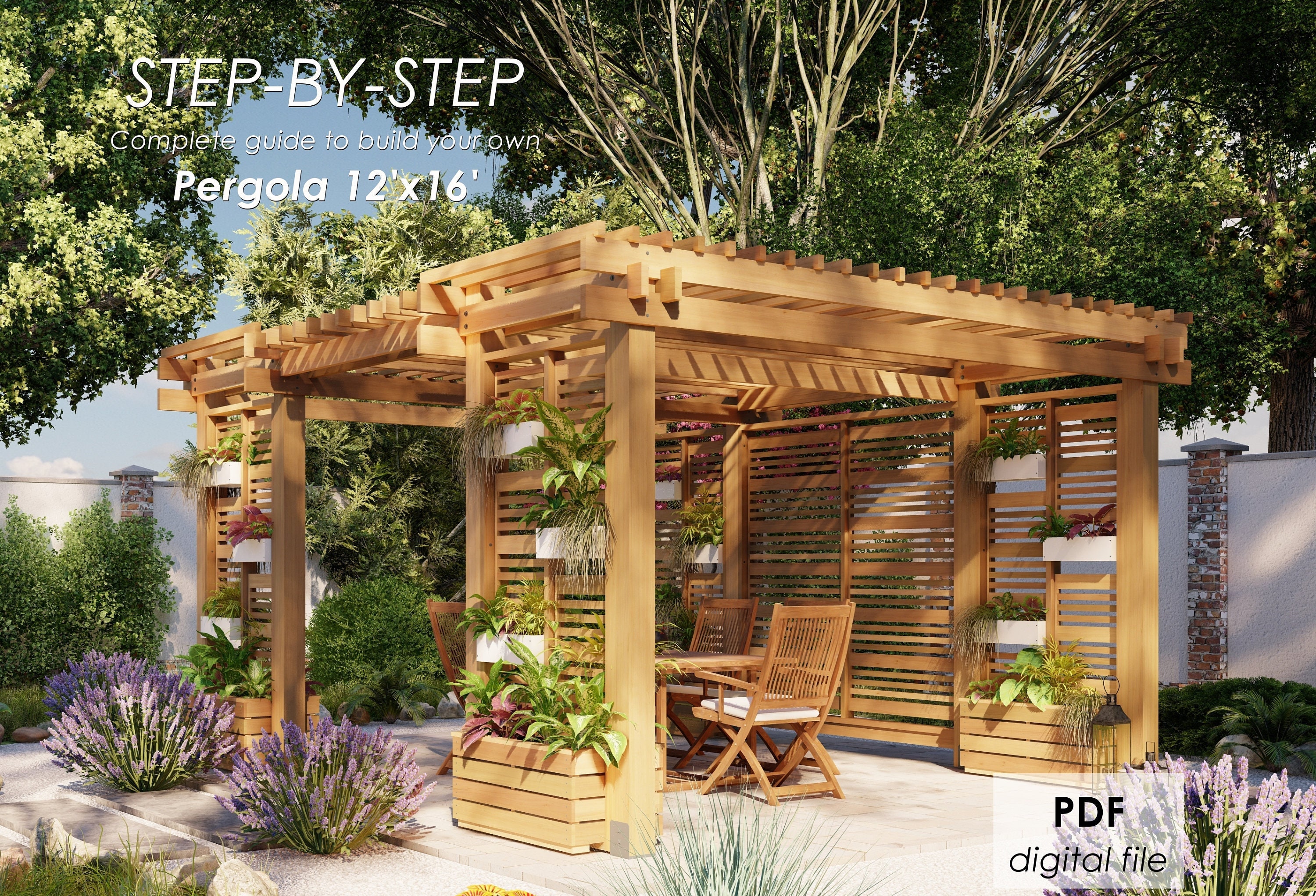 Wall Pergola Ideas