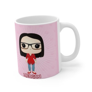 Custom Made Funko Mug, Family Friends and/or Pets