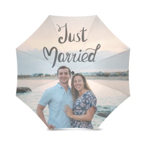 Custom Print Umbrella with Logo or Photo Pets and Family 37 Inches