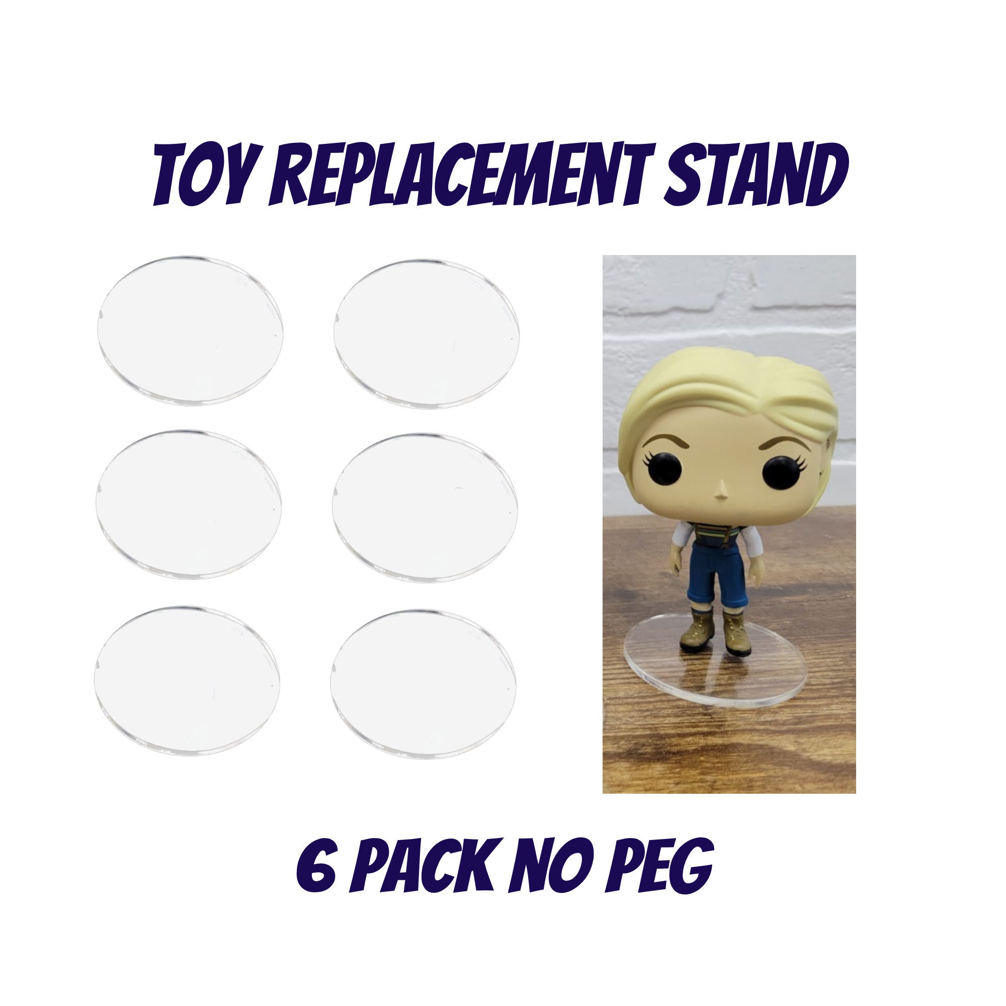 Supports de jouets, Funko Pop Remplacement Base Mix -  France