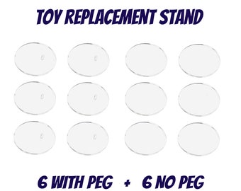 Toy Stands, Funko Pop Replacement Base Mix