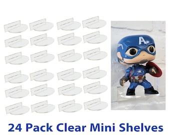24 Pack Shelves for Unboxed Funko Pop Floating Stands