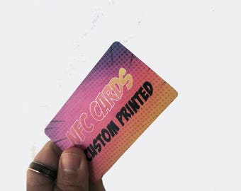 NFC Full Color Printed 2 Sides