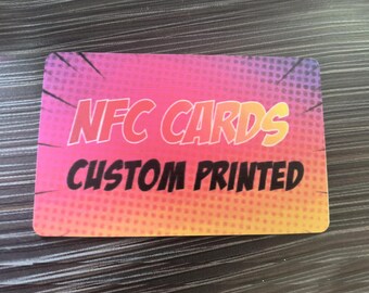 NFC Full Color Printed One Side