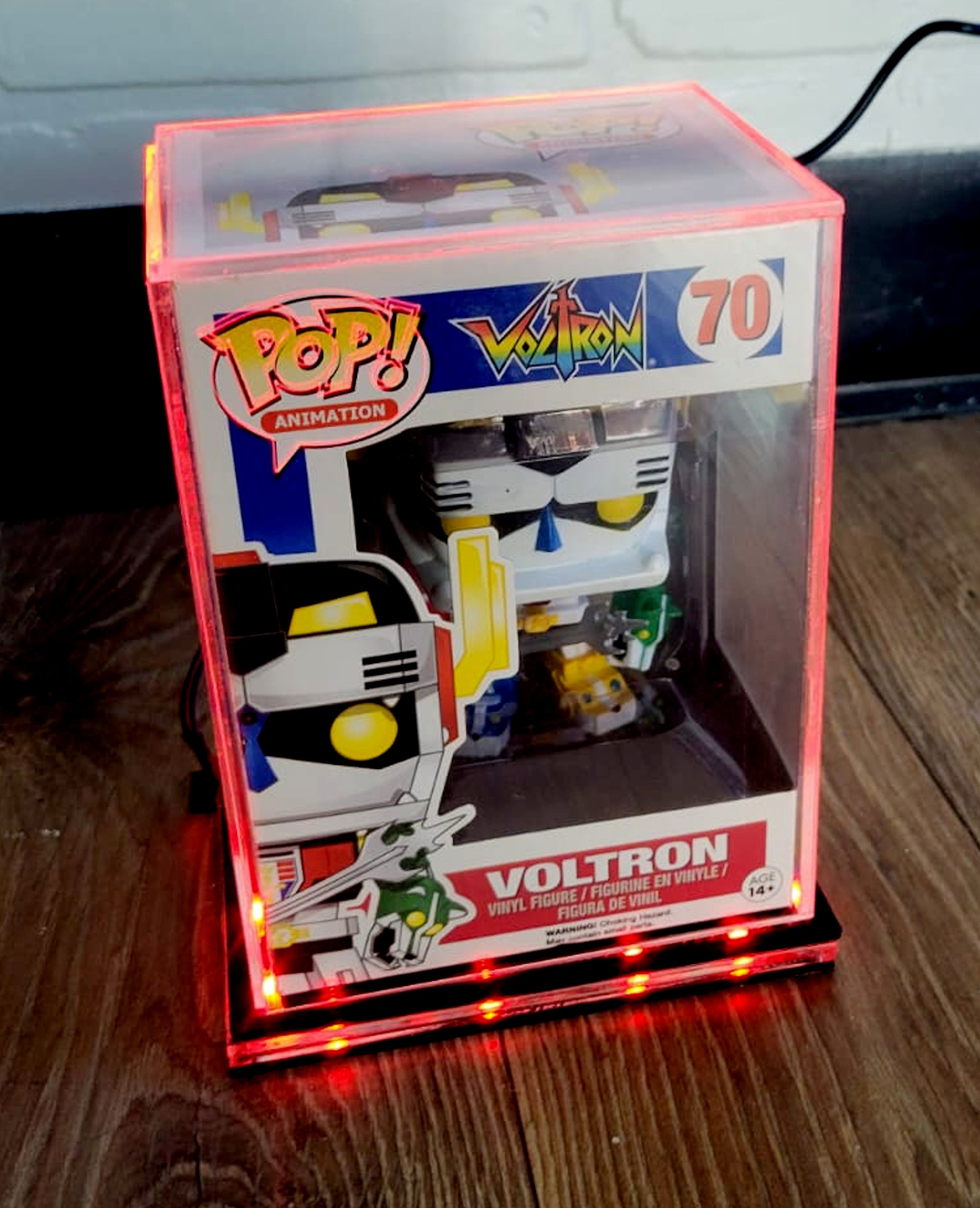 箱入り Funko Pop 用ロゴ付き LED ケース - Etsy 日本