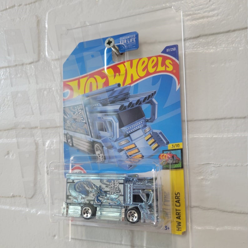 24 Pack Acrylic Display Single Blister Protector Hot Wheels Etsy