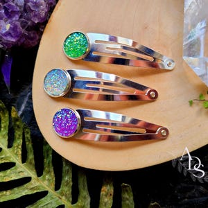 silver hair clips hair barrette flexible barrettes wedding hair clip hair accessories glitter barrettes purple green