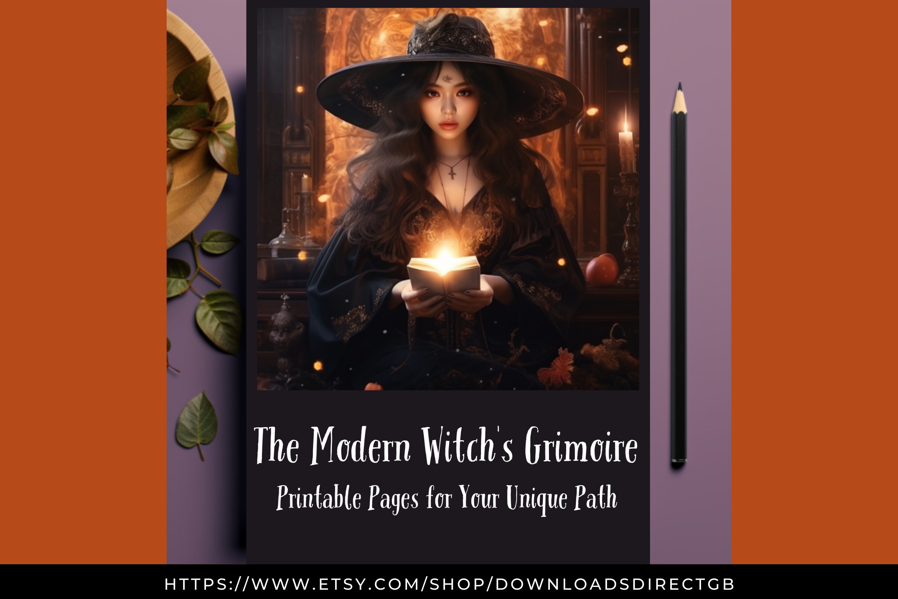 GRIMOIRE PRINTABLE PDF 500 Printable Grimoire Pages - Etsy