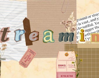 Scrapbook style stream screens (animated)
