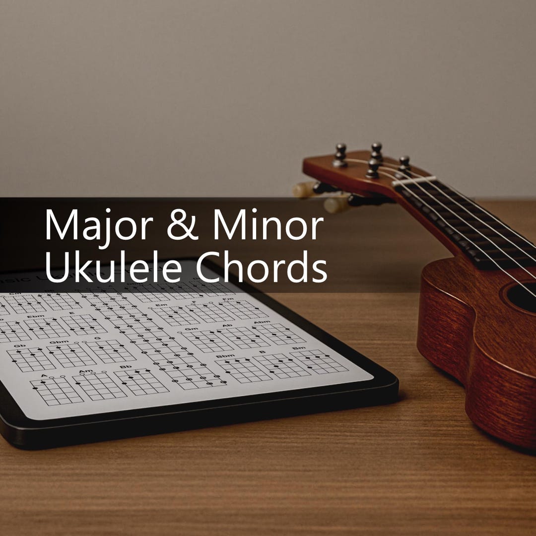 Essential Ukulele Chord Chart PDF Guide for Beginners - Basic Uke ...