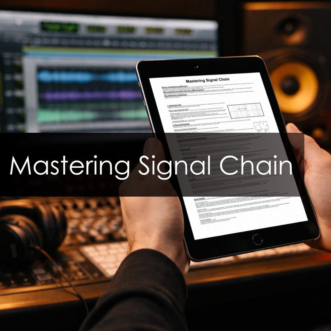 Signalist Mastering Signal Chain Guide – Audio Production Workflow (PDF Tutorial ...