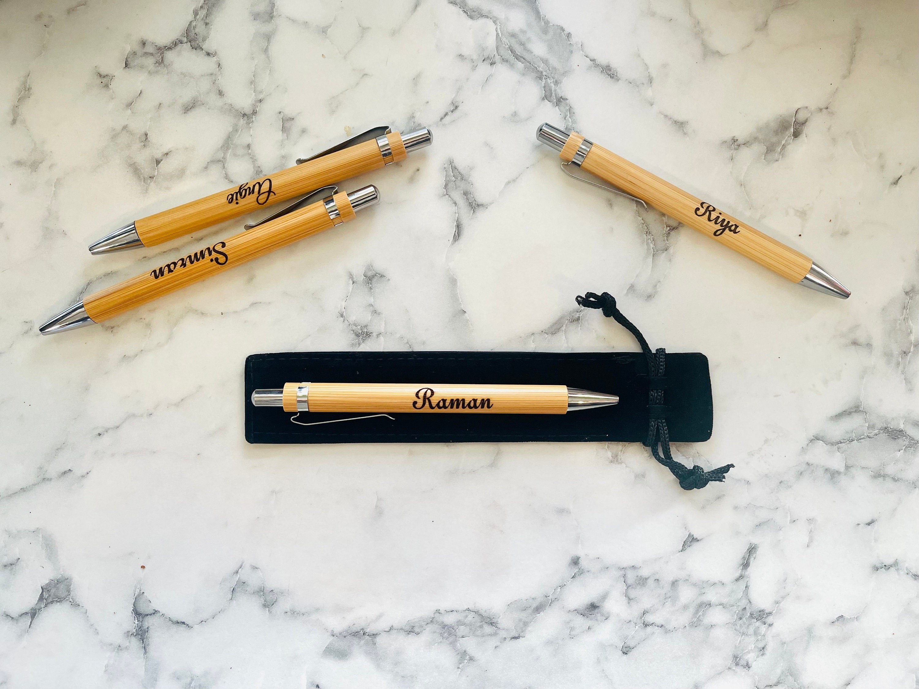 Custom Wooden PEN Personalised Engraved Name Pen Name on a Etsy