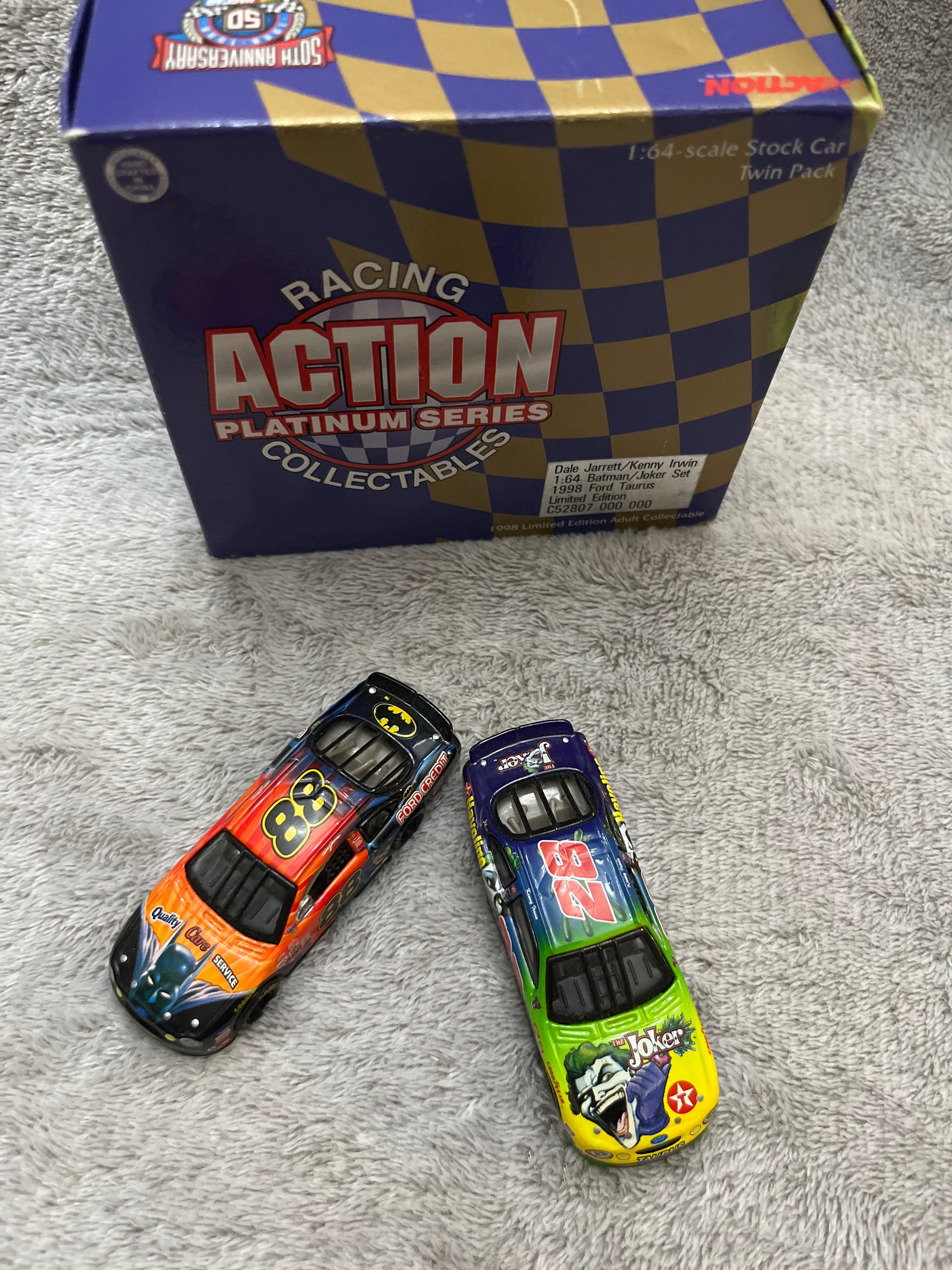 Racing Action Platinum Series Collectable 1:64 Batman / Joker Set - Etsy