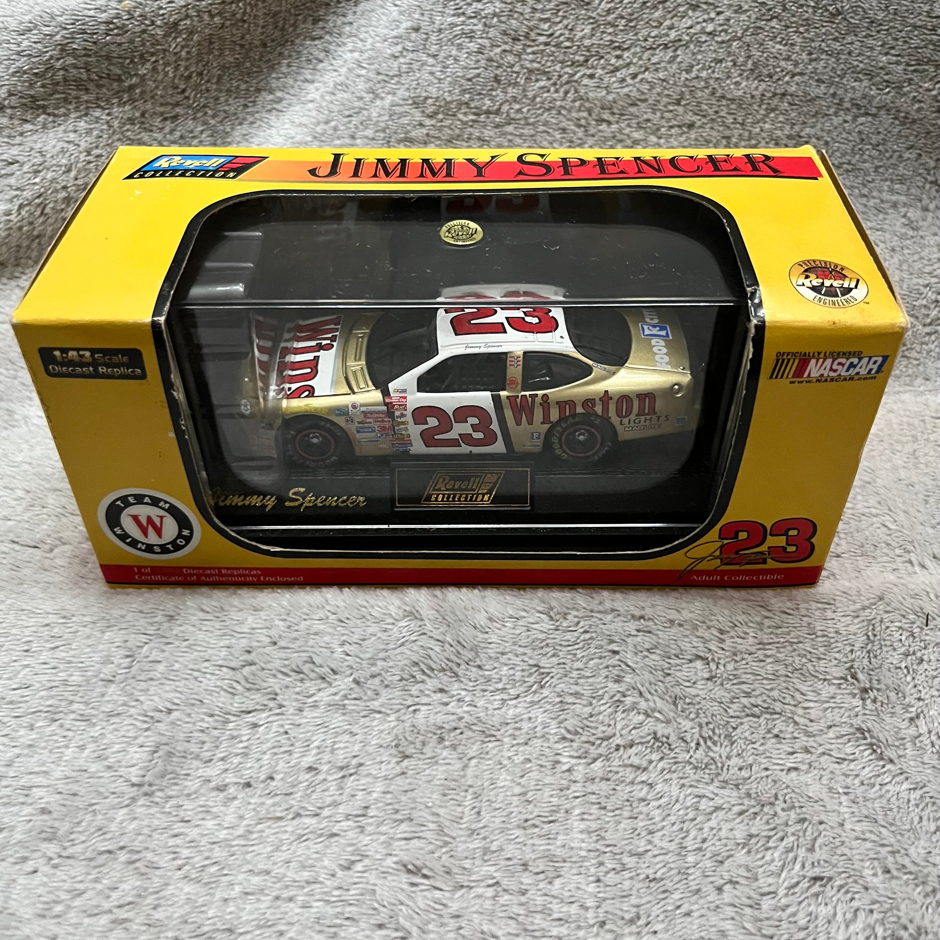 Team Wiston Jimmy Spencer #23 Jimmy Spencer 1:43 Scale Diecast Replica -  Etsy
