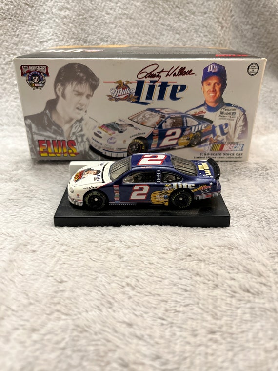 Miller Lite Rusty Wallace #2 Miller / Elvis 1:64 Stock Car - Etsy