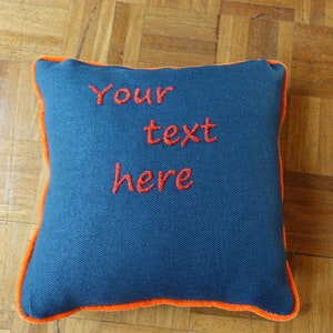 Personalised Handmade Cushion - Personalised Gift - Bedding - Personalised Pillow - Parent Gift