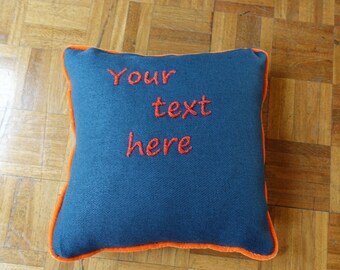 Personalised Handmade Cushion - Personalised Gift - Bedding - Personalised Pillow - Parent Gift