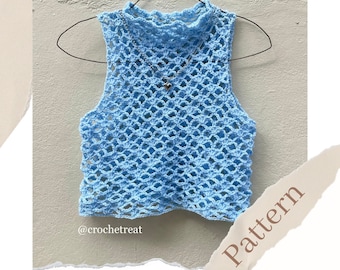 Marina Top | Crochet Pattern | PDF