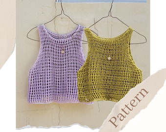 Treble Maker Top | Crochet Pattern | PDF