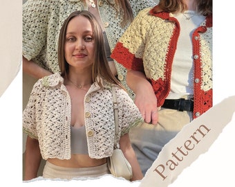 Mishell Shirt | Crochet Pattern | PDF