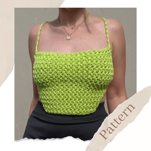 Summer Crush Bandana Top | Crochet Pattern