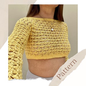 Soft Serve Top Crochet Pattern PDF image 1