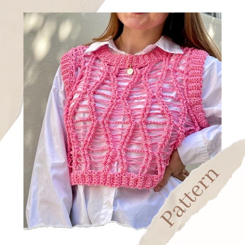 Wisteria Vest | Crochet Pattern | PDF
