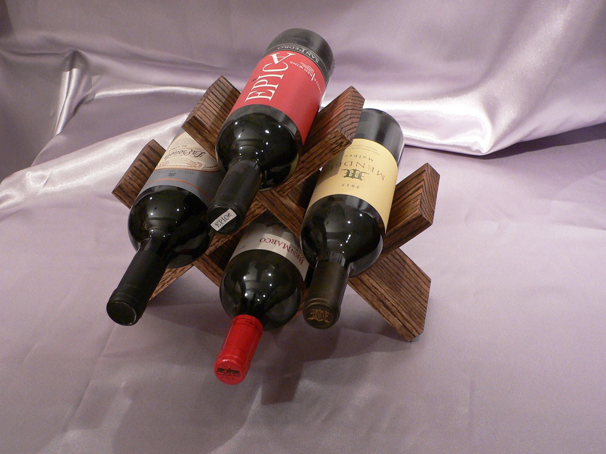 Small countertop wine rack sale