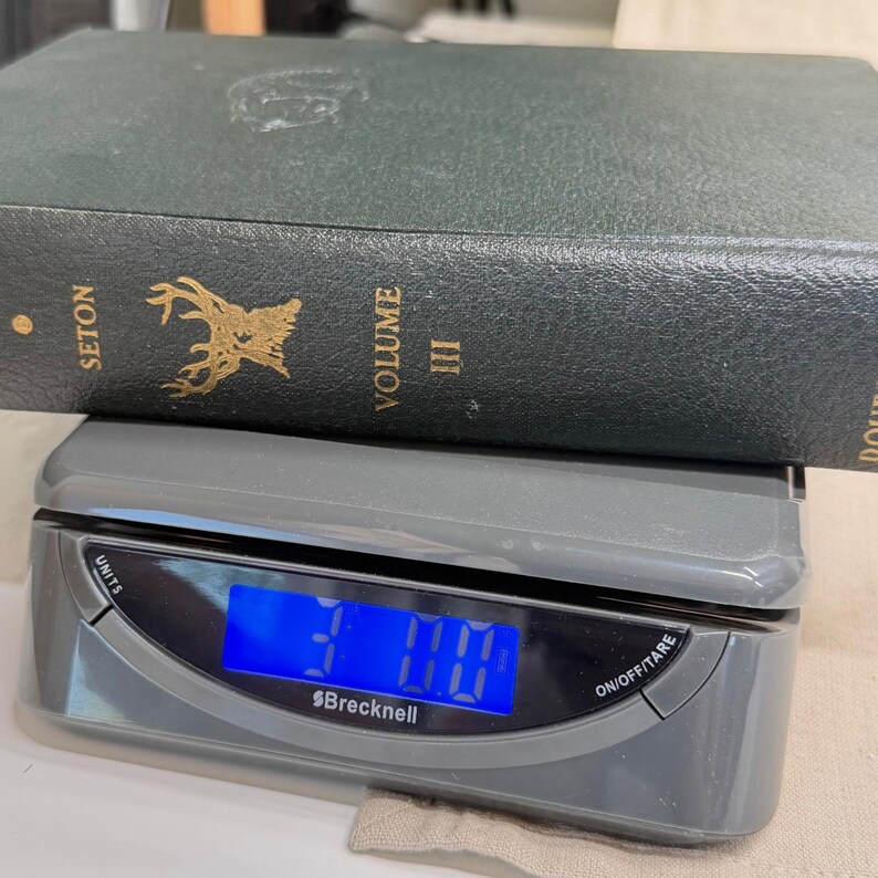 Vintage Black Leather Decorative Book Neutral Shelf Decor Moody Library Styling image 14