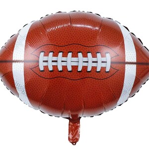 Ballon de football américain, NFL, ballon de rugby sur le thème de la fête sportive, ballons en aluminium, décoration, décoration, super bol, anniversaire, ballon de chèvre, célébration image 7