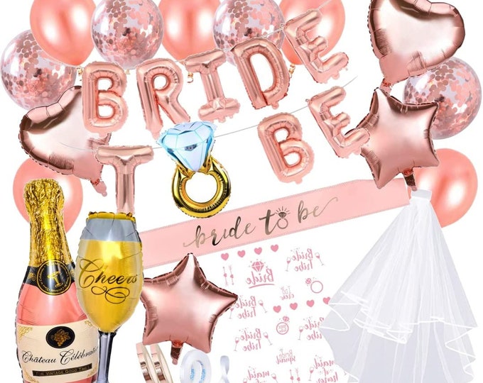 Junggesellinnenabschied Deko In Rosa & Beige - Boho Style Mit Bride To Be Girlande