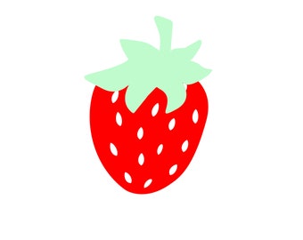 Fresa Roja SVG