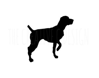 GSP - Germanin Short Haired Pointer - Caza - Pájaro - Perro svg png DIgital Descargar