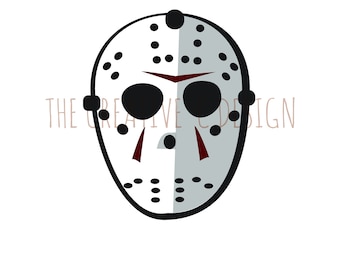 Halloween mask digital design download - PNG - SVG