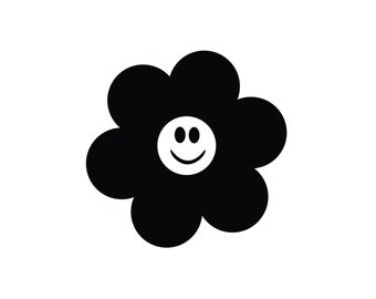 SMILEY FLOWER Svg - Jpg - Png - Mujeres apoyando a las mujeres de lado.