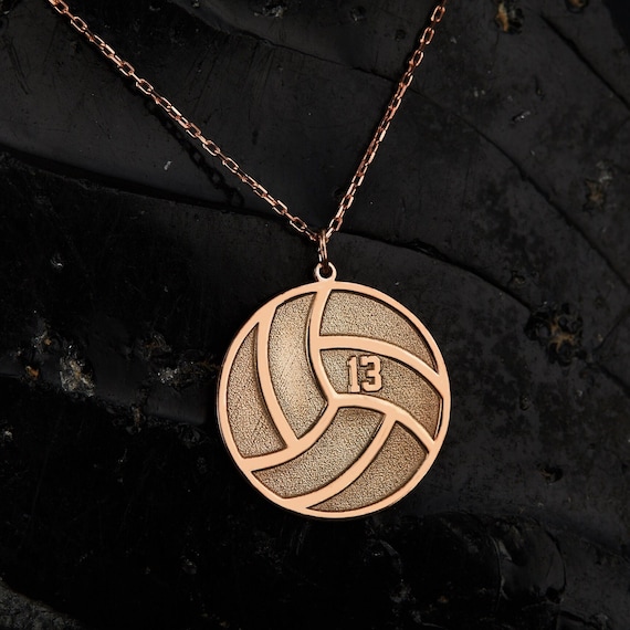 Collier En Argent Sterling à Pendentif Coeur I Love Volleyball - France