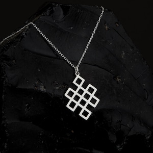 Tibetan Endless Knot Pendant | Eternity and Circle of Life Tibetan Endless Knot Pendant | Eternity and Circle of Life