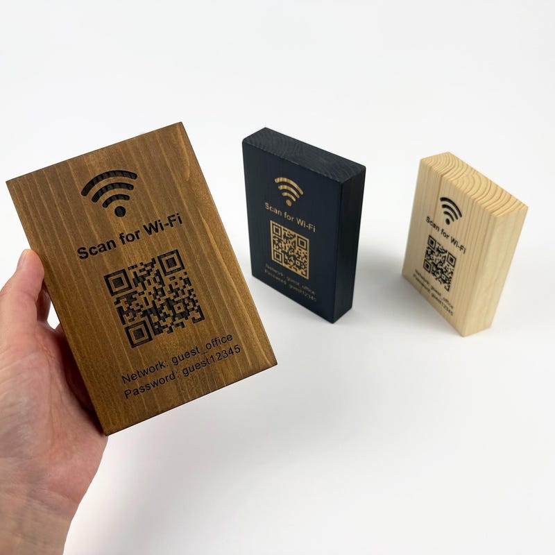 Wall Mount Qr Code - Etsy