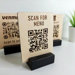 Scan QR-codetags voor contactloos bestellen, dineren met QR-tafelbestelling QR-menu, scannen naar bestelling, contactloos menu, QR-codemenu afbeelding 9