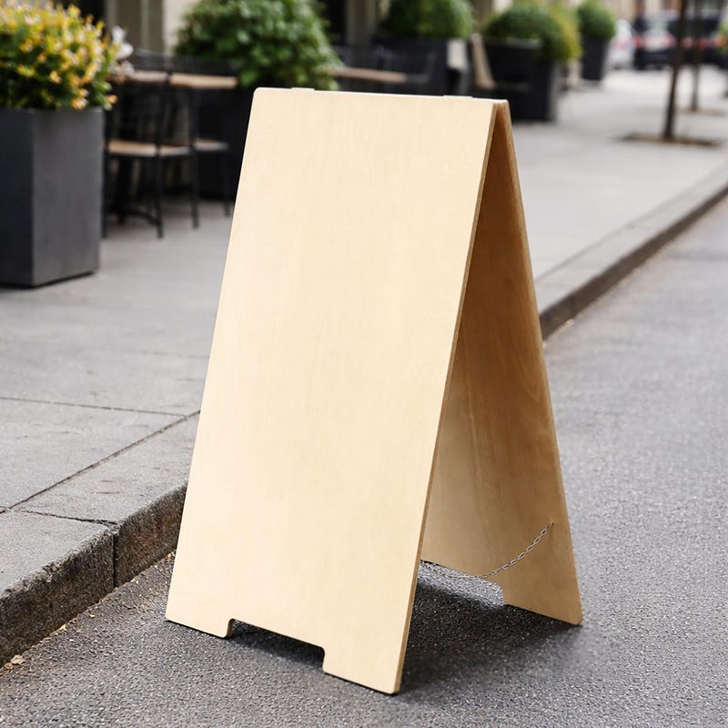 Wooden a Frame Sign - Etsy