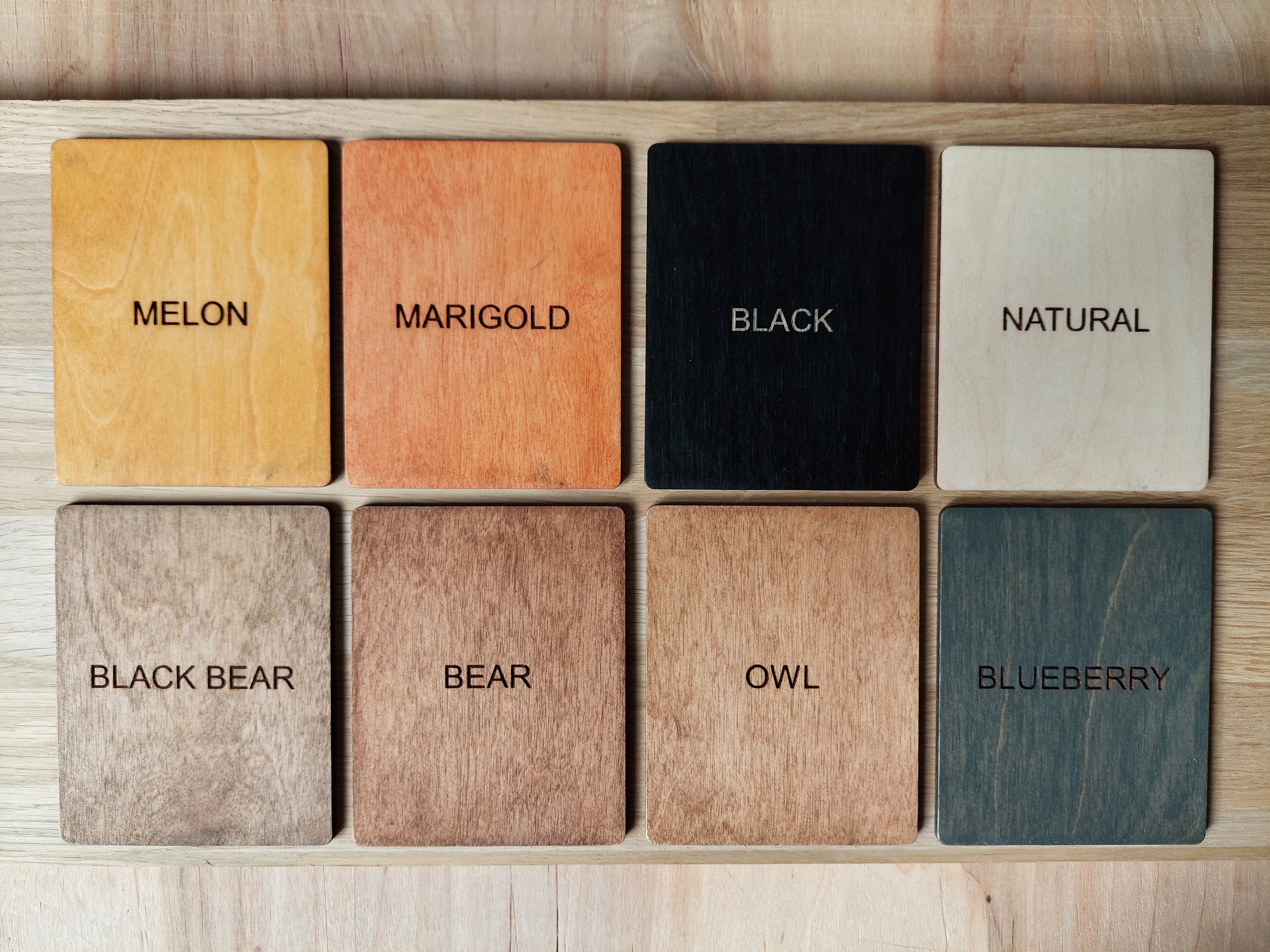 Custom Engraved Wooden QR Code Menu Sign for Cafe & Bar